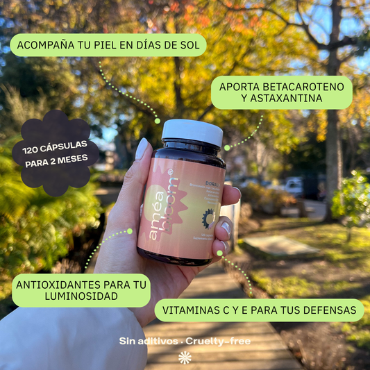 DORADA para una piel luminosa y potenciar tu bronceado
