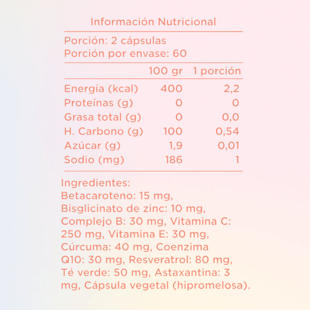 DORADA para una piel luminosa y potenciar tu bronceado