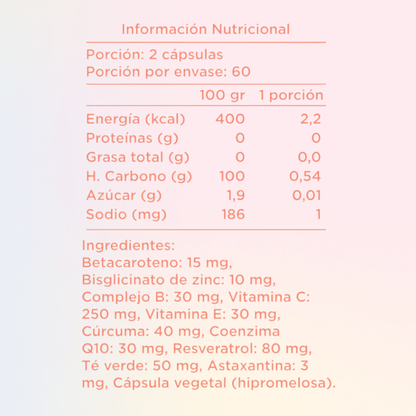 DORADA para una piel luminosa y potenciar tu bronceado
